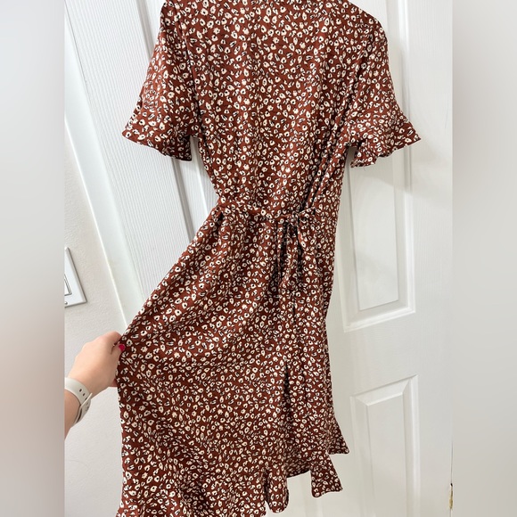 Floral Wrap Dress - Picture 2 of 2